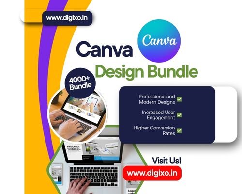 4 Canva Pro + Envato Licence with 4000+ Ready-to-Use Canva Templates!