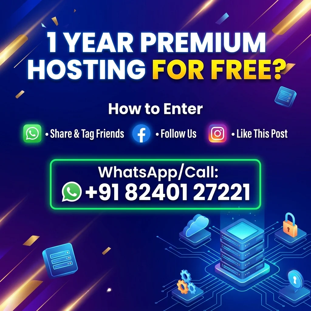 Win 1 Year of FREE Hosting – For Our Top 3 Digital Promoters!